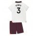 Tanie Strój piłkarski Manchester City Ruben Dias #3 Koszulka Wyjazdowej dla dziecięce 2023-24 Krótkie Rękawy (+ szorty)